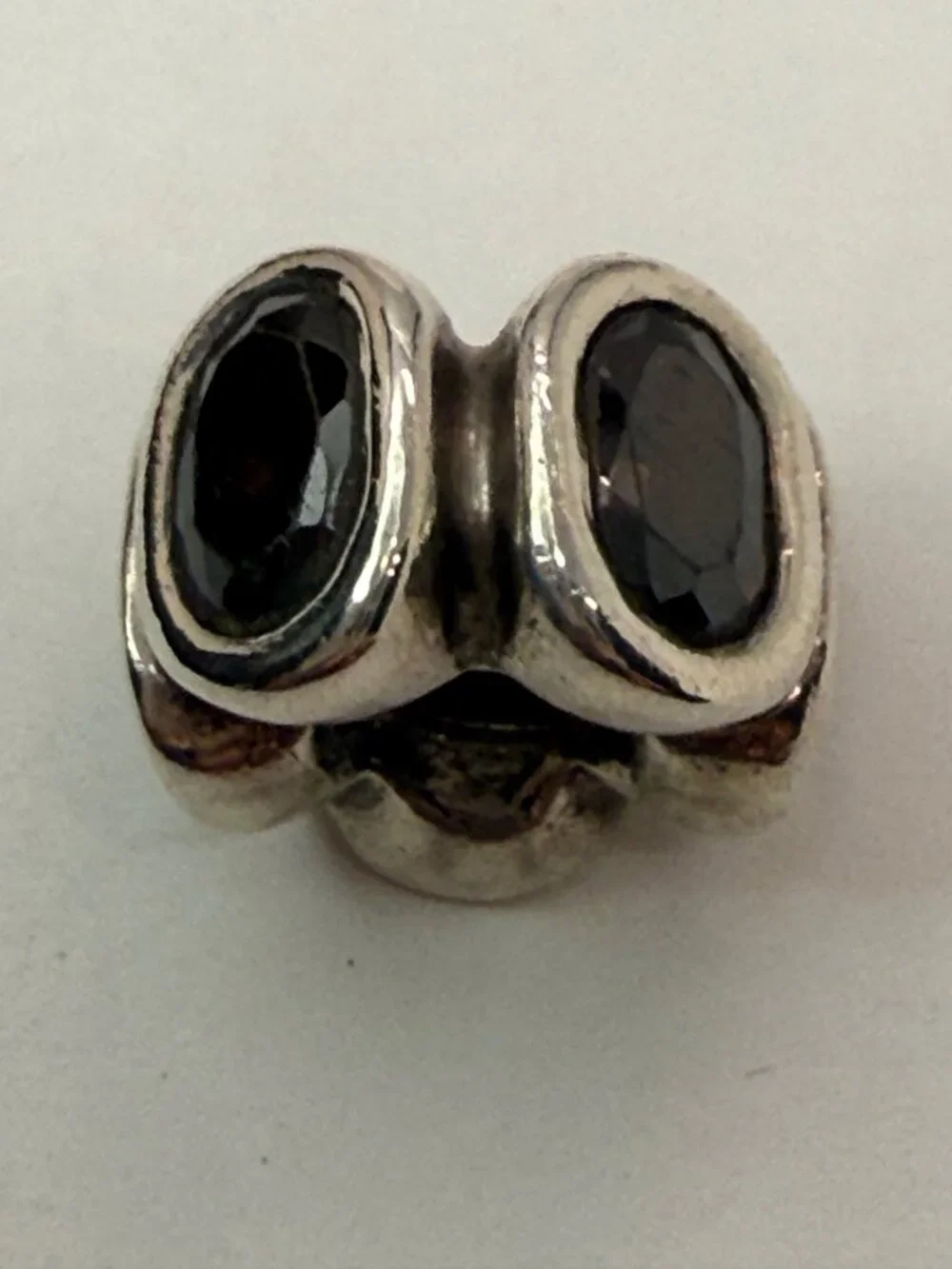 Pandora Retired Natural Light Smoky Quartz Sterling Silver Charm 790351SQ